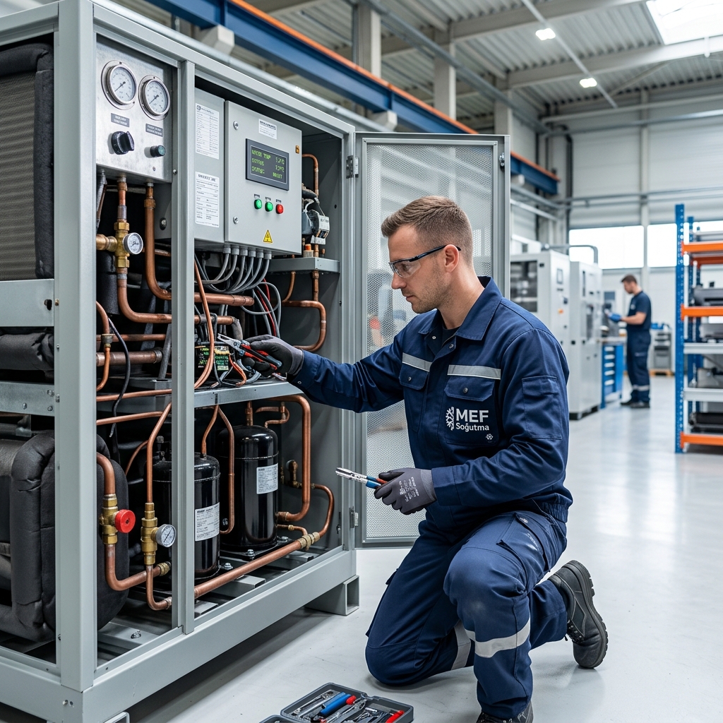 MEF Soğutma Endüstriyel Chiller Teknik Servis ve Onarım Hizmeti